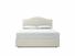 Primrose King Size Ottoman In Shell fabric