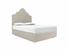 Rose Double Ottoman In Oatmeal fabric