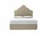 Rose King Size Ottoman In Wheat fabric