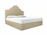 Rose Super King Size Ottoman In Wheat fabric