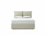 Willow Double Ottoman In Dove fabric