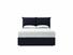 Willow Double Ottoman In Midnight fabric
