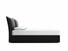 Willow Super King Size Ottoman In Coal fabric