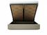 Foxtail (Tall) Super King Size Ottoman In Dove fabric