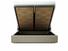 Holly Super King Size Ottoman In Dove fabric