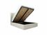 Lupin King Size Ottoman In Pearl fabric