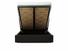 Lupin King Size Ottoman In Mink fabric