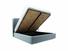 Lupin Super King Size Ottoman In Atol fabric