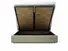 Lupin Super King Size Ottoman In Dove fabric