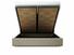 Primrose Super King Size Ottoman In Dove fabric