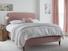 Dahlia European King Size Ottoman In Dove fabric