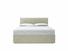 Burdock European King Size Divan In Dove fabric