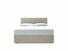 Burdock King Size Divan In Dove fabric