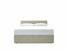 Burdock (Short) King Size Divan In Dove fabric