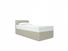 Burdock (Short) Single Divan In Dove fabric