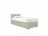 Burdock (Short) Single Divan In Dove fabric