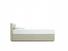 Burdock (Short) Single Divan In Dove fabric