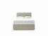 Burdock Small Double Divan In Dove fabric