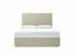 Burdock (Tall) European King Size Divan In Dove fabric