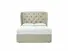 Camelia Double Divan In Dove fabric