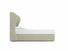 Camelia Single Ottoman In Dove fabric