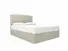 Dahlia European King Size Divan In Dove fabric
