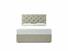 Foxtail Double Divan In Dove fabric