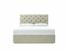 Foxtail European King Size Divan In Dove fabric