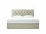 Foxtail Super King Size Divan In Dove fabric