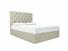Foxtail (Tall) King Size Divan In Dove fabric