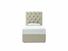 Foxtail (Tall) Single Divan In Dove fabric