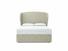 Lupin Double Divan In Dove fabric