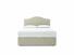 Primrose Double Divan In Dove fabric