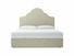 Rose Super King Size Divan In Dove fabric