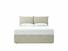 Willow King Size Divan In Dove fabric
