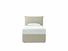 Willow Single Divan In Dove fabric