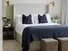 Holly Single Ottoman In Dove fabric