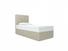 Burdock (Mid) Single Ottoman In Dove fabric