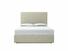 Burdock (Tall) European King Size Ottoman In Dove fabric
