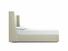 Holly European King Size Ottoman In Dove fabric