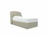 Jasmine Single Ottoman In Dove fabric