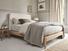 Sage Single Bed Frame In Dove fabric