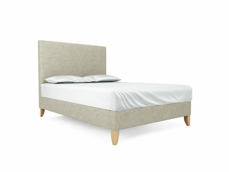 Burdock (Mid) Double Bed Frame In Dove fabric