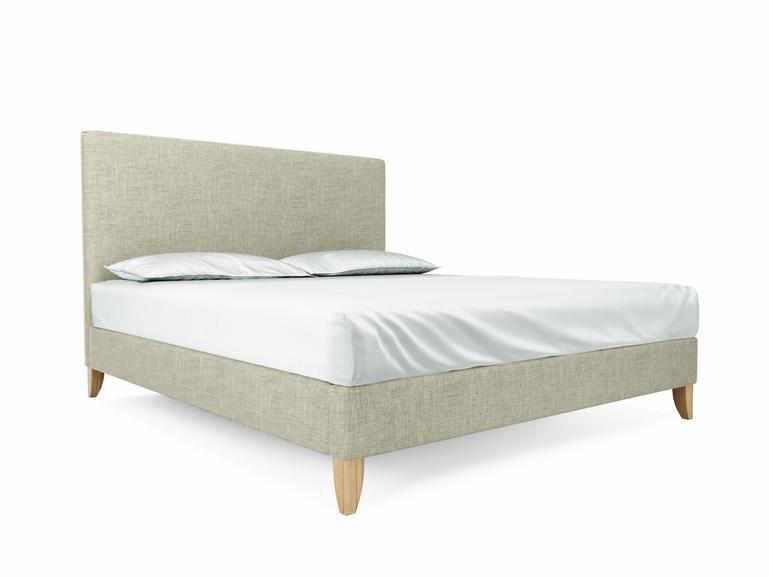 Burdock (Mid) Super King Size Bed Frame In Dove fabric