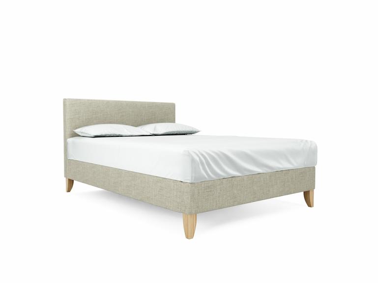 Burdock (Short) Double Bed Frame In Dove fabric