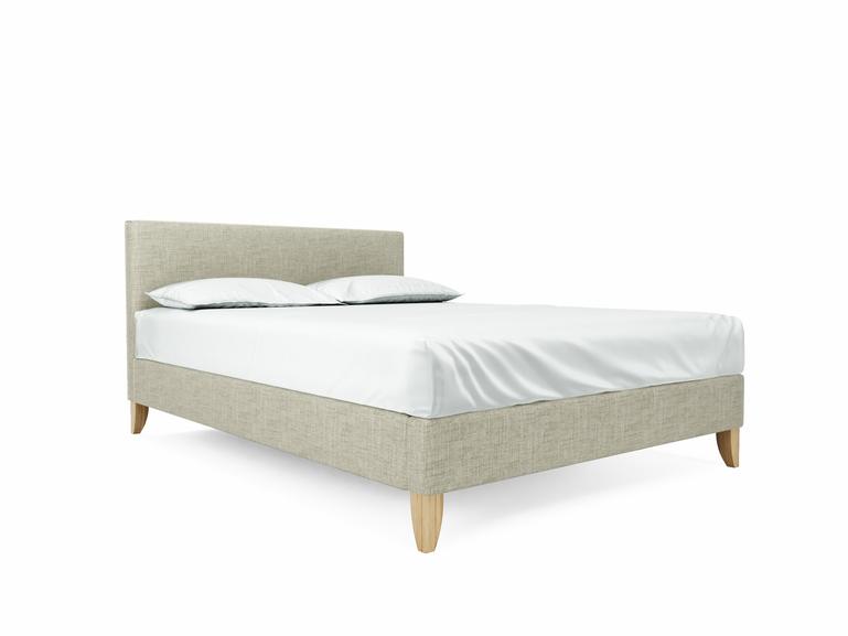 Burdock (Short) King Size Bed Frame In Dove fabric
