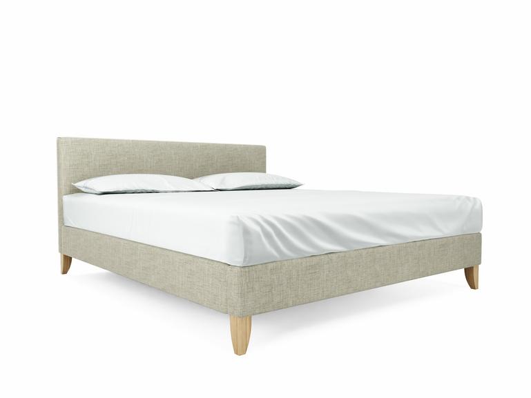 Burdock (Short) Super King Size Bed Frame In Dove fabric