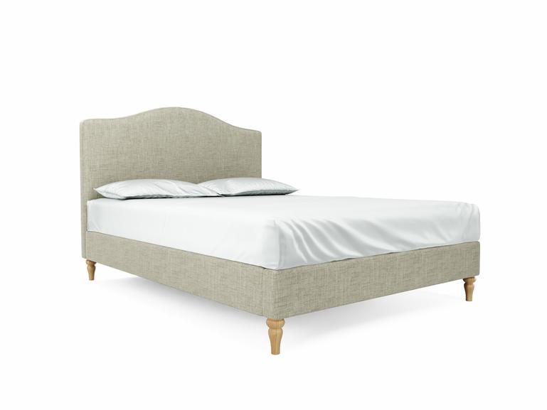 Primrose King Size Bed Frame In Dove fabric