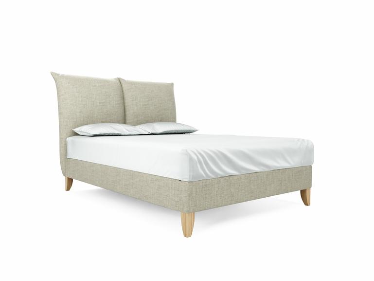 Willow Double Bed Frame In Dove fabric