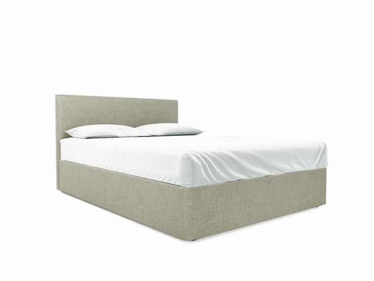 Burdock King Size Divan In Dove fabric